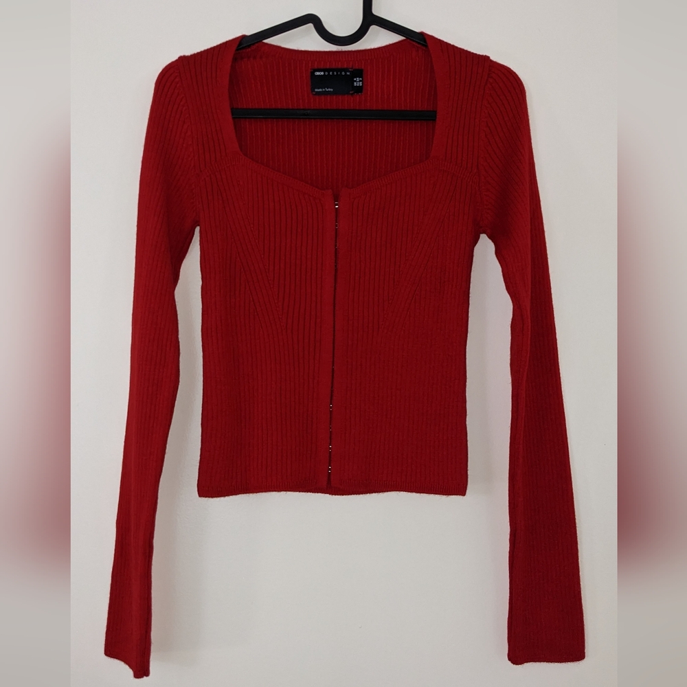 NWOT Asos Design corset style top XS